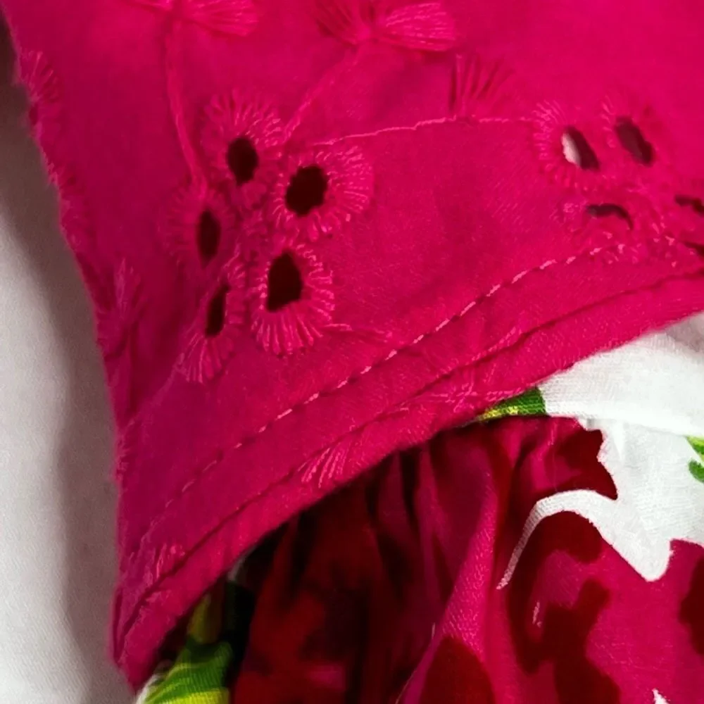 Sophie Rose hot pink floral dress size 6